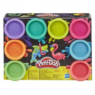 PLAY-DOH Plastilinas, 8 vnt.