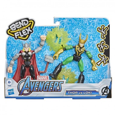 AVENGERS Veiksmo rinkinys „Bend and Flex“