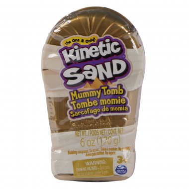 KINETIC SAND Kinetinio smėlio rinkinys "Mumijos kapas"