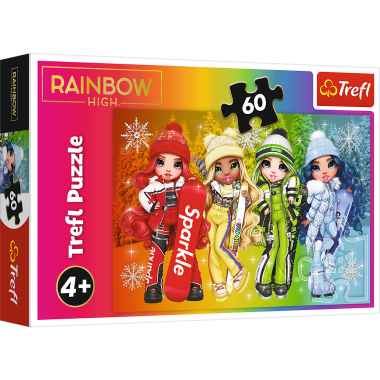 TREFL RAINBOW HIGH Dėlionė „Rainbow High“, 60 det.