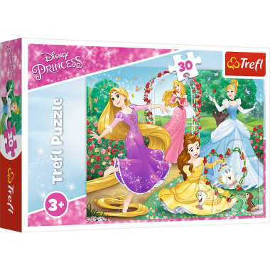 TREFL DISNEY PRINCESS dėlionė „Princesės", 30 det.