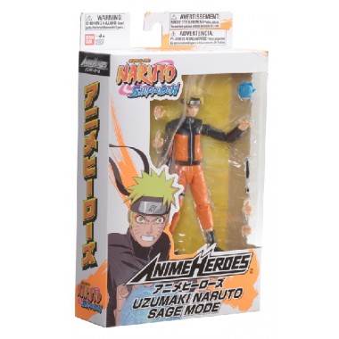 ANIME HEROES Naruto figūrėlė su aksesuarais, 16 cm - Uzumaki Naruto išminčiaus režimas