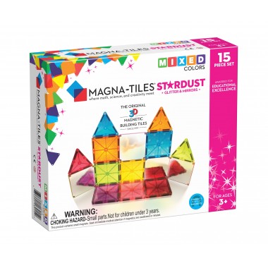 MAGNA-TILES Magnetinis konstruktorius „Žvaigždžių dulkės“, 15 det.