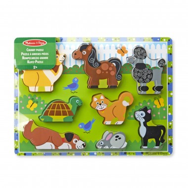 MELISSA & DOUG Dėlionė „Naminiai gyvūnėliai"