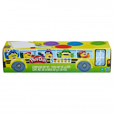 PLAY-DOH Plastilino rinkinys, 5 vnt.