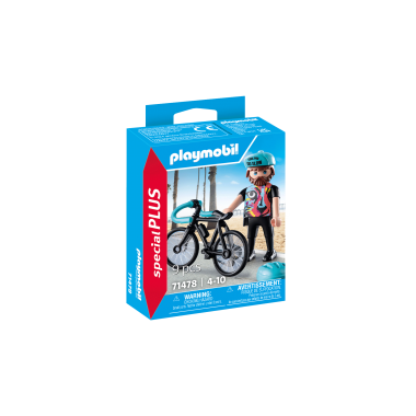 PLAYMOBIL SPECIAL PLUS Dviratininkas Paul 71478