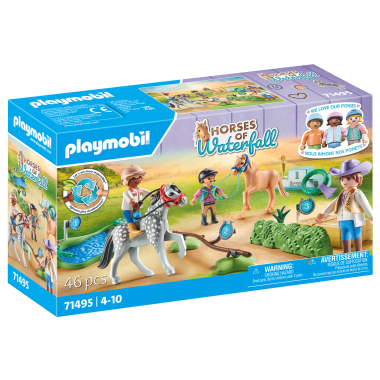 PLAYMOBIL HORSES OF WATERFALL Ponių turnyras 71495