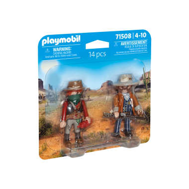 PLAYMOBIL DUOPACKS Nusikaltėlis ir šerifas 71508