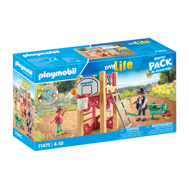 PLAYMOBIL CITY LIFE Stalius žaidimų aikštelėje 71475