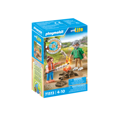 PLAYMOBIL MY LIFE Zefyrų kepimas ant laužo 71513