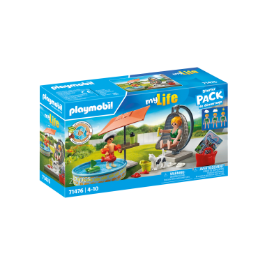 PLAYMOBIL CITY LIFE Maudynės kieme 71476