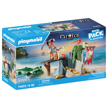 PLAYMOBIL PIRATES Piratas ir aligatorius 71473