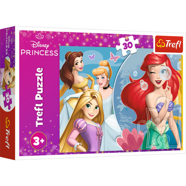 TREFL DISNEY PRINCESS dėlionė „Princesės", 30 det.