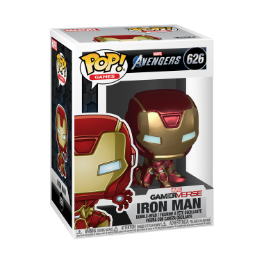 FUNKO POP! Vinilinė figūrėlė MARVEL: Geležinis žmogus (Stark Tech kostiumas), 9,5 cm