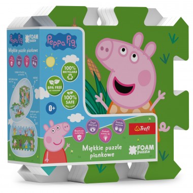 TREFL PEPPA PIG Minkšta dėlionė