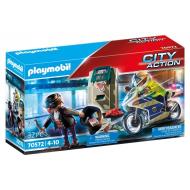 PLAYMOBIL Banko plėšiko gaudynės 70572